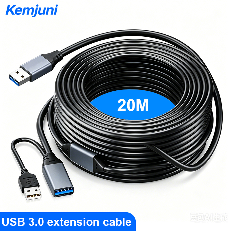 Vr Headset Pc - USB 3.0 延長ケーブル、信号増幅機能付きオス-メスロングUSB延長ケーブル、ウェブカメラ、VRヘッドセット、プリンター用